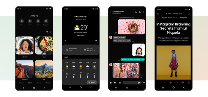 one ui 2 android 10 features